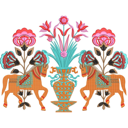 Animal Embroidery Design