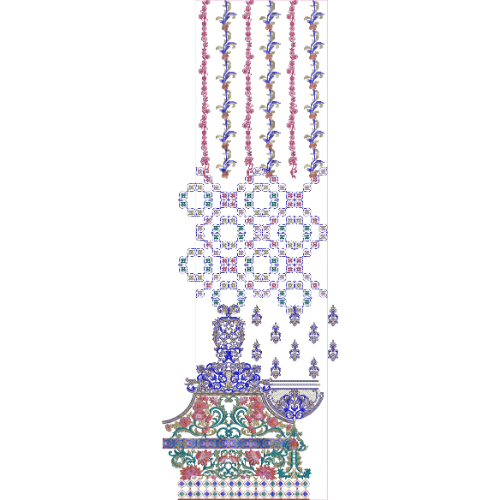 Best Border Daman Embroidery Design