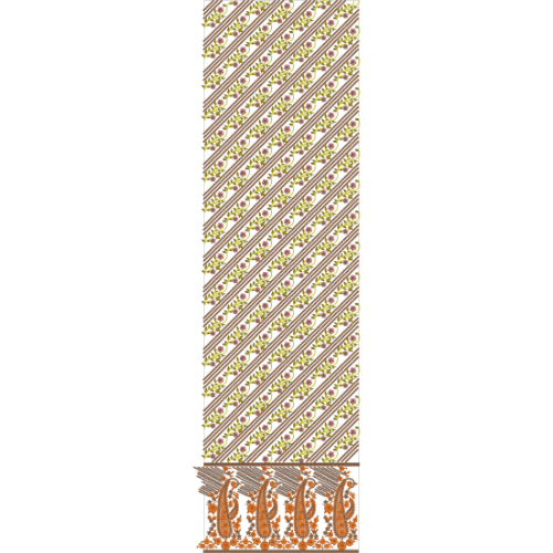 Unique Border Daman Embroidery Design