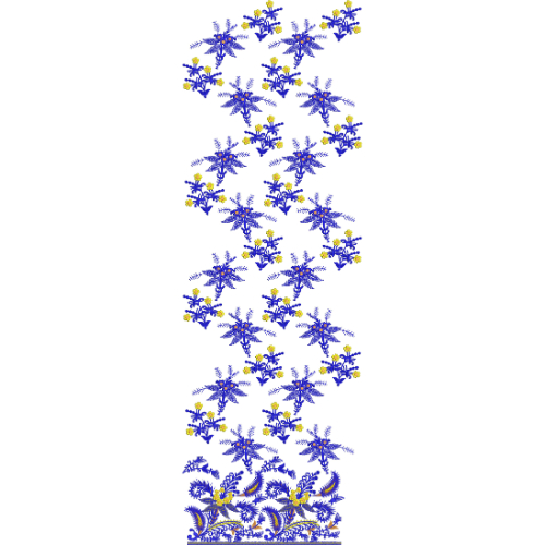 Best Border Daman Embroidery Design