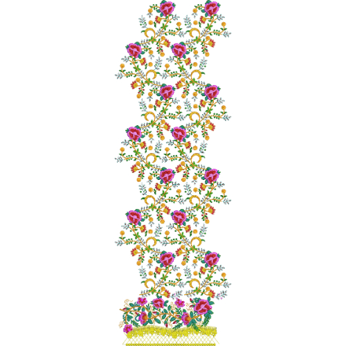 Best Border Daman Embroidery Design