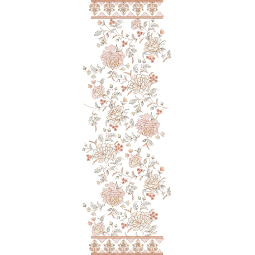 Unique Dupatta Scarf Embroidery Design