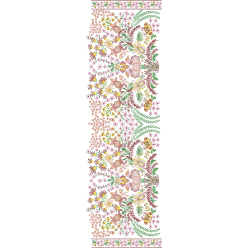 Best Dupatta Scarf Embroidery Design