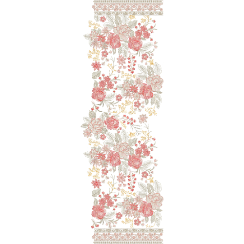 Best Dupatta Scarf Embroidery Design