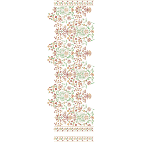 Unique Dupatta Scarf Embroidery Design