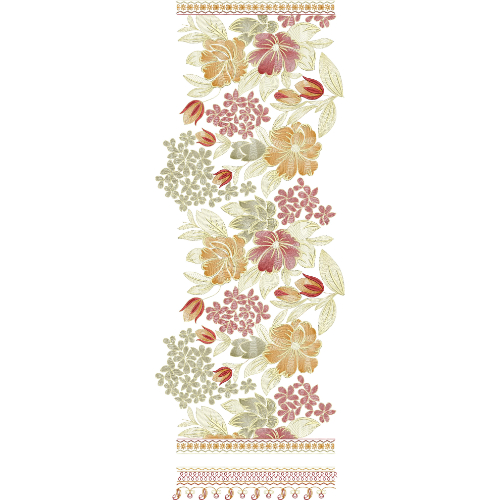 Best Dupatta Scarf Embroidery Design