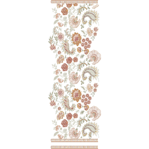 Unique Dupatta Scarf Embroidery Design