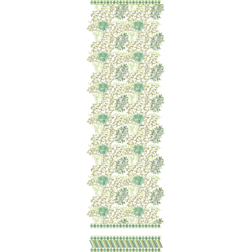 Dupatta Scarf Embroidery Design