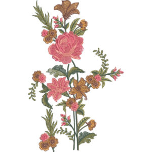 Beautiful Flower Embroidery Design