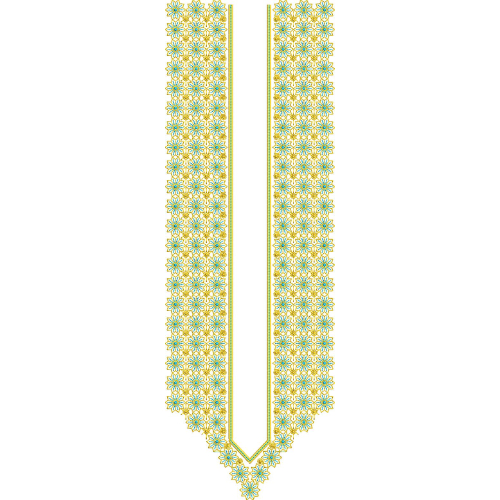 Neck Men Embroidery Design
