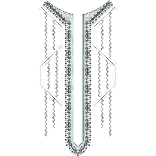 Delicate Men Embroidery Design
