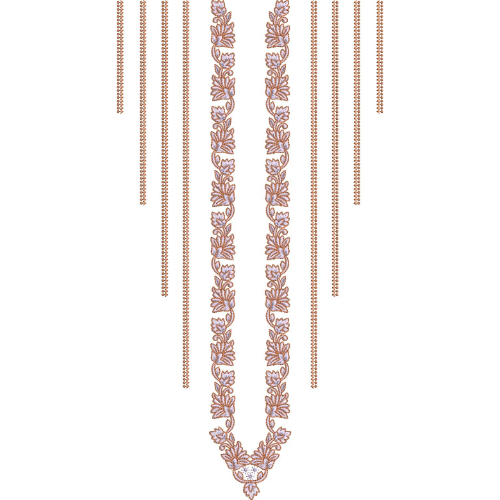 Neck Men Embroidery Design