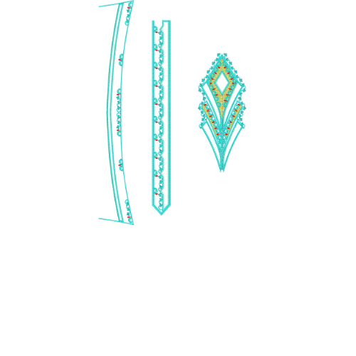 Beautiful Men Embroidery Design