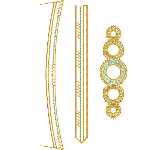 Simple Men Embroidery Design
