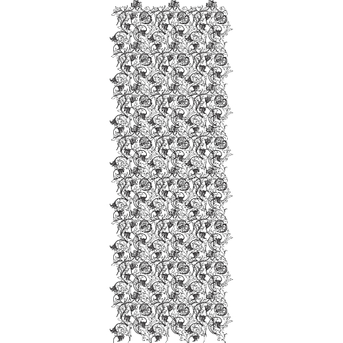 Beautiful All Over Jall Embroidery Design