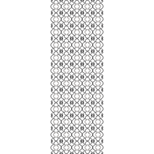 Delicate All Over Jall Embroidery Design