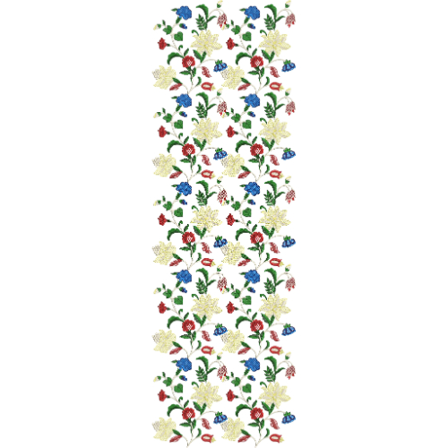 All over jall pattern Embroidery Design