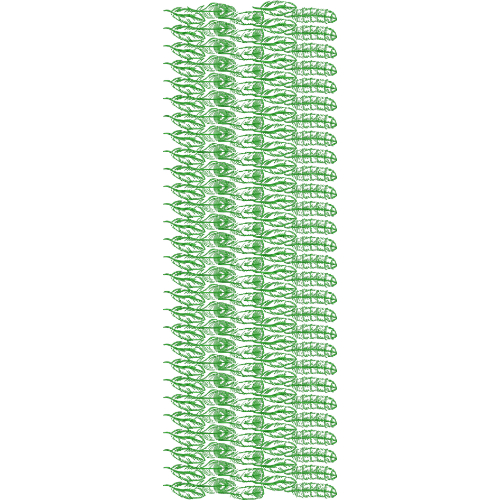 Simple All Over Jall Embroidery Design
