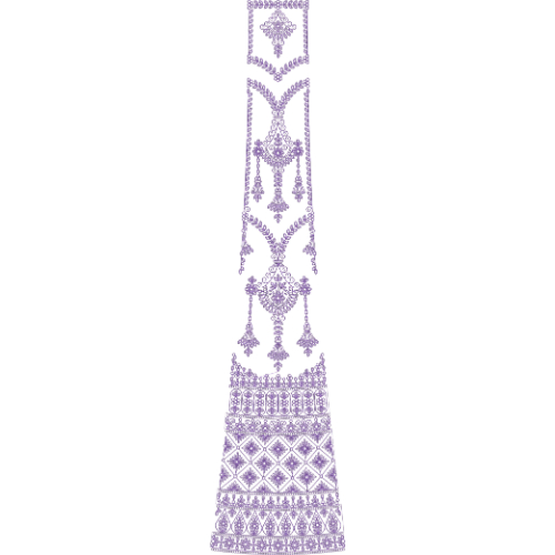 Best Bridal Kali Frock Embroidery Design