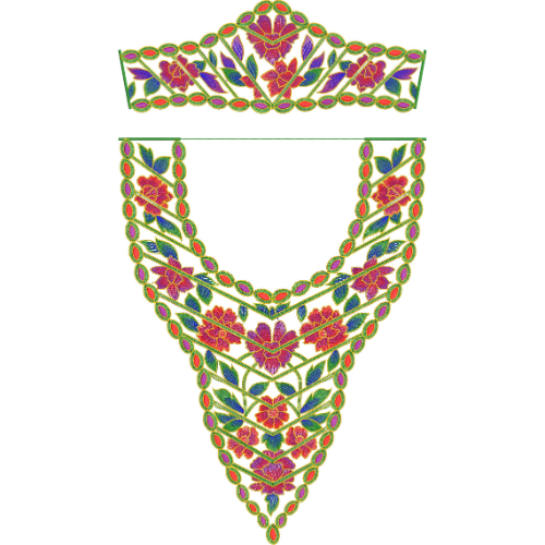 Kaftan Kurta Embroidery Design