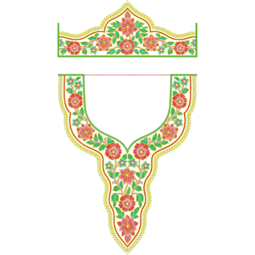 Beautiful Kaftan Embroidery Design