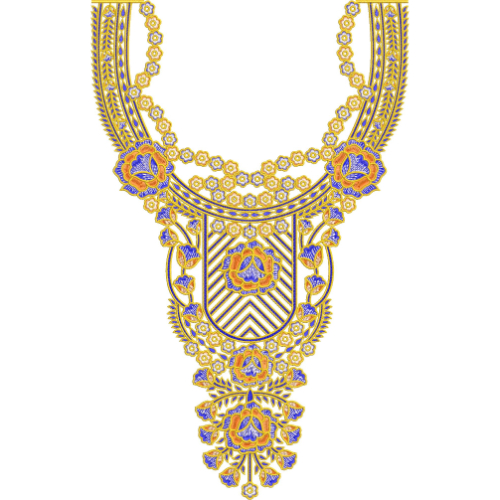 Beautiful Kaftan Embroidery Design