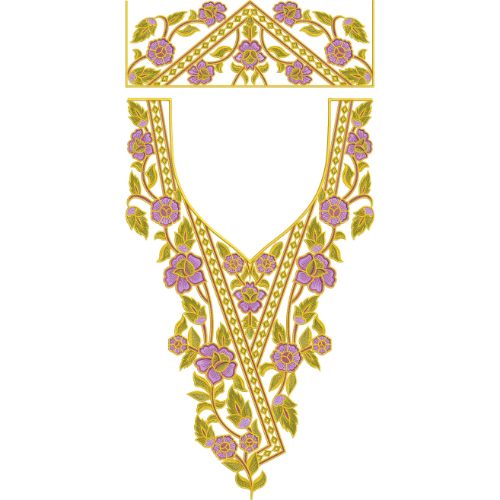 Delicate Kaftan Embroidery Design