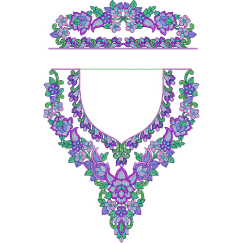 Kaftan Kurta Embroidery Design