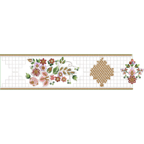 Lace Embroidery Design