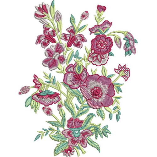 Best Flower Embroidery Design