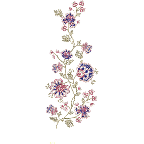 Flower Embroidery Design