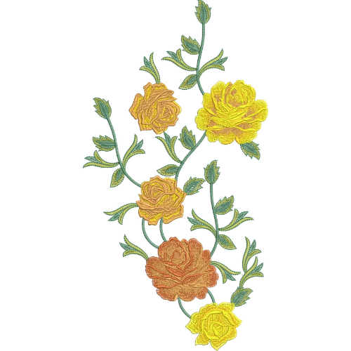 Flower Embroidery Design