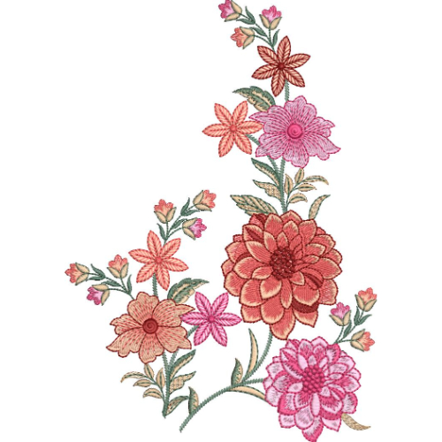 Best Flower Embroidery Design