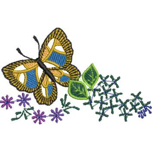 Butterfly Embroidery Design