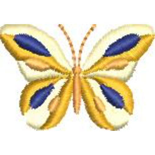 Simple Butterfly Embroidery Design