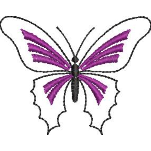 Latest Butterfly Embroidery Design