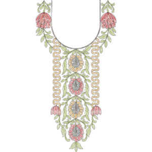 Simple Chain Stitch Ari Embroidery Design