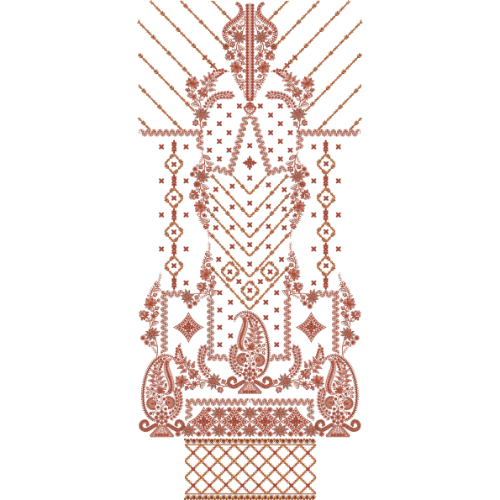 Beautiful Dress Embroidery Design