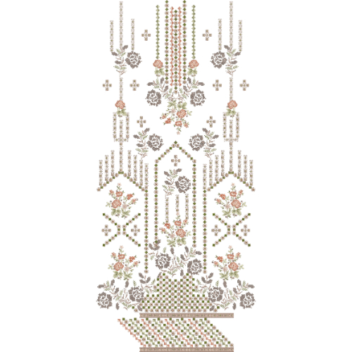 Dress Embroidery Design