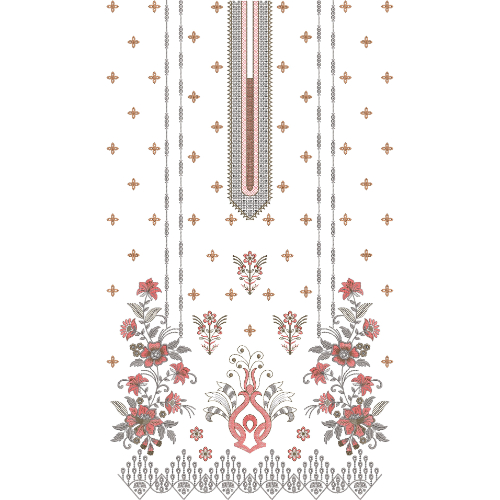 Dress Embroidery Design