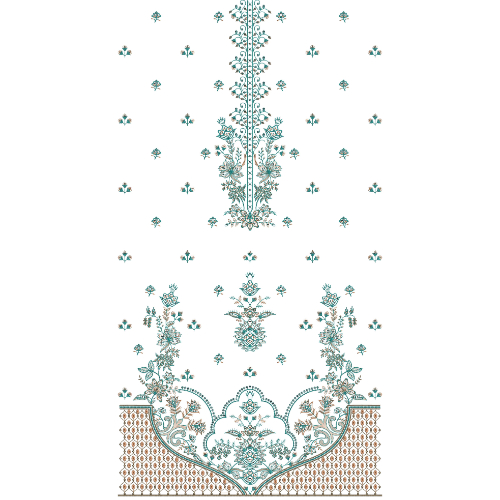 Dress Embroidery Design