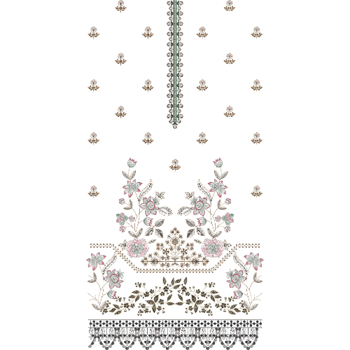 Dress Kurta Embroidery Design
