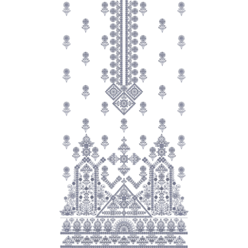 Beautiful Dress Embroidery Design