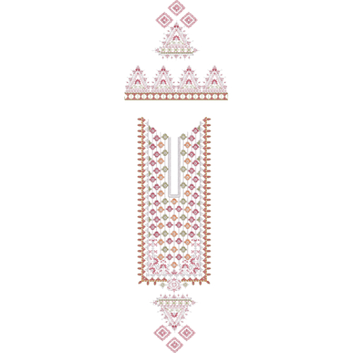 Delicate Kaftan Embroidery Design