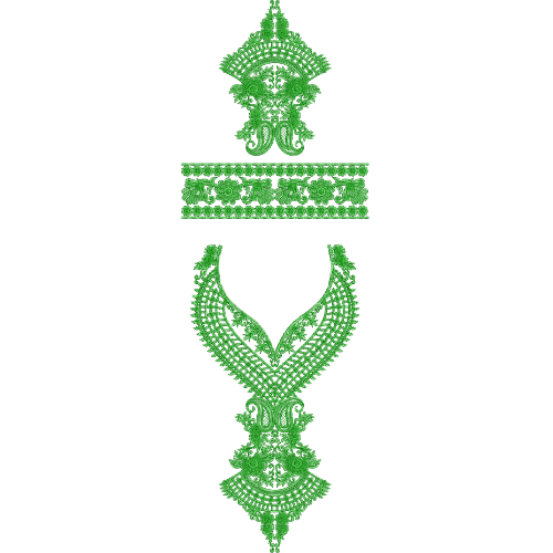Kaftan Embroidery Design