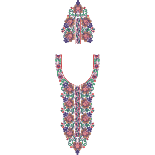 Beautiful Kaftan Embroidery Design