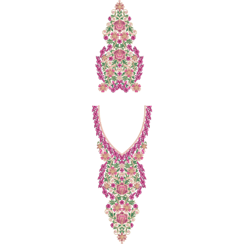 Kaftan Kurta Embroidery Design