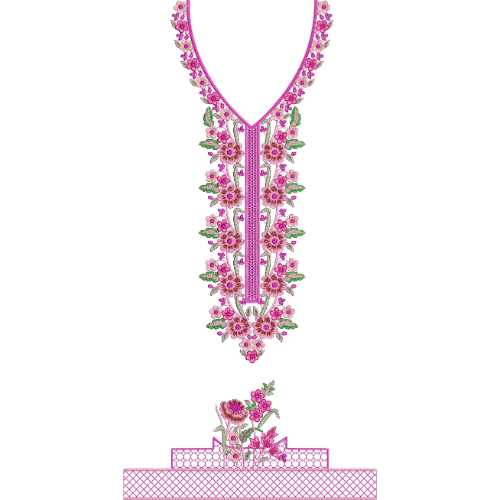 Simple Kaftan Embroidery Design