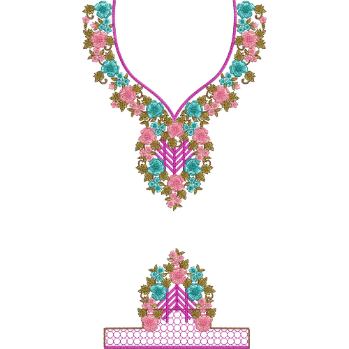Unique Kaftan Embroidery Design