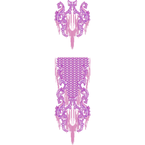 Flower Kaftan Embroidery Design